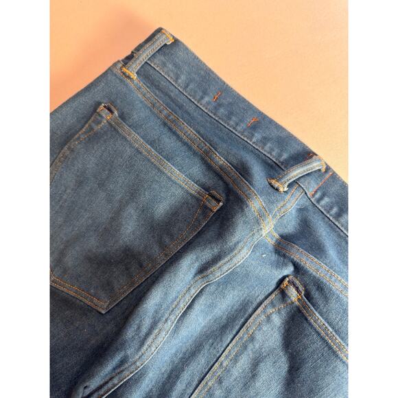 Hiroshi Kato selvage Men's Blue Straight Jeans - Picture 8 of 12